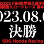 SDG Honda Racing 2023 鈴鹿８耐 予告動画