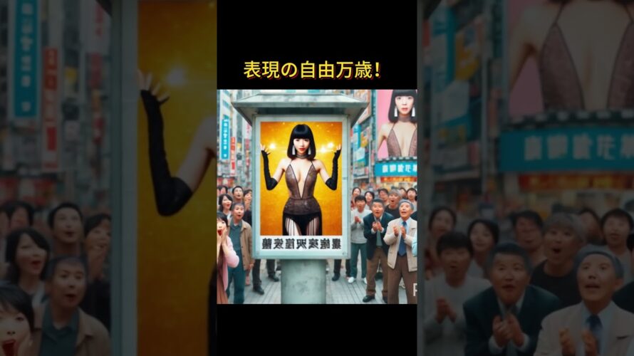 “ほぼ全裸”選挙ポスターの桜井MIUに殺害予告 街頭演説の中止を発表　#ai  #chatgpt