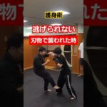 【一撃必倒】逃げられない超危険な時。#護身術 #護身術教室 #selfdefense  #剣護身術 #martialarts #shorts #女性護身術