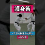 手首😫　🥋合気道護身術シリーズ【毎日20時更新中】🥋　#護身術　#合気道　#錬身会　#明治学院大学 #白金 #戸塚 #横浜 #明学 #合気道部