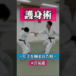 ビュン🏹　🥋合気道護身術シリーズ【毎日20時更新中】🥋　#護身術　#合気道　#錬身会　#明治学院大学 #白金 #戸塚 #横浜 #明学 #合気道部