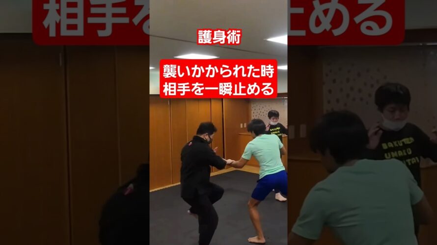 【急所攻め】実戦では必要。#護身術 #剣護身術 #martialarts #selfdefense #護身 #shorts