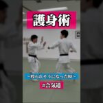 はらり🍂　🥋合気道護身術シリーズ【毎日20時更新中】🥋　#護身術　#合気道　#錬身会　#明治学院大学 #白金 #戸塚 #横浜 #明学 #合気道部