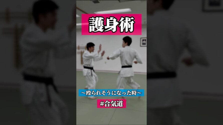 はらり🍂　🥋合気道護身術シリーズ【毎日20時更新中】🥋　#護身術　#合気道　#錬身会　#明治学院大学 #白金 #戸塚 #横浜 #明学 #合気道部