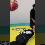 SDS流護身武術「十字極崩」　#護身術 #剣護身術 #martialarts #格闘技 #ナイフ #shorts #short