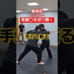 【手刀当て身技】#剣護身術 #護身術 #女性護身術 #護身 #martialarts #selfdefense #shorts