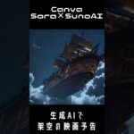 【Sora】生成AIで架空の映画予告作成 #sora #canva #sunoai