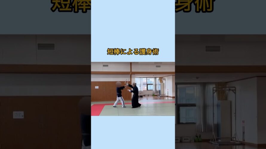 短棒による護身術！詳しくは名古屋古武術研究会へ(https://kobujutu.fc2.net)