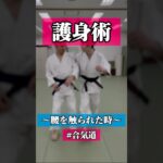 つっこみ💪　🥋合気道護身術シリーズ【毎日20時更新中】🥋　#護身術　#合気道　#錬身会　#明治学院大学 #白金 #戸塚 #横浜 #明学 #合気道部