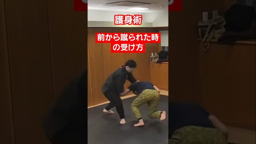 【蹴られた時の護身術】#剣護身術 #女性護身術 #護身術 #護身 #selfdefense #shorts #護身術神戸