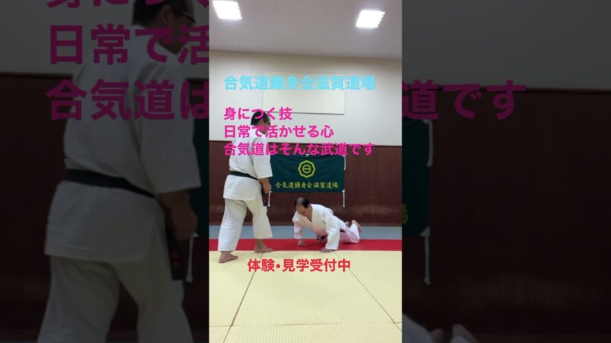 #合気道動画　#護身術　#自己防衛