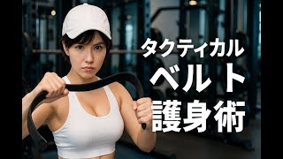 ベルトを使った護身術　強盗・暴漢対策【総合護身術】【不動館】